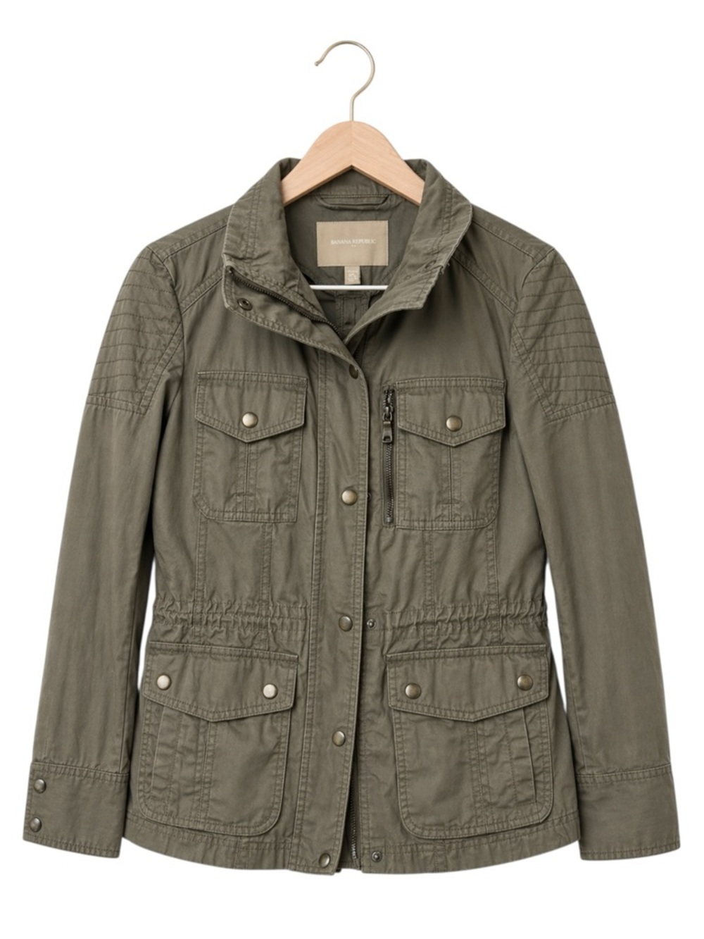 Banana‎ Republic Women's Factory Field Jacket XS Utility Chore Barn Classic